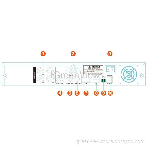 4 Channels Standalone Dvr 